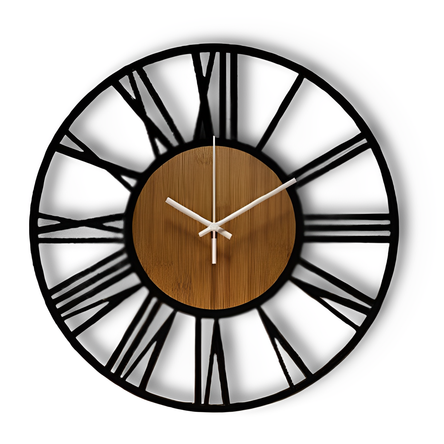 Wanduhr aus skandinavischem Holz