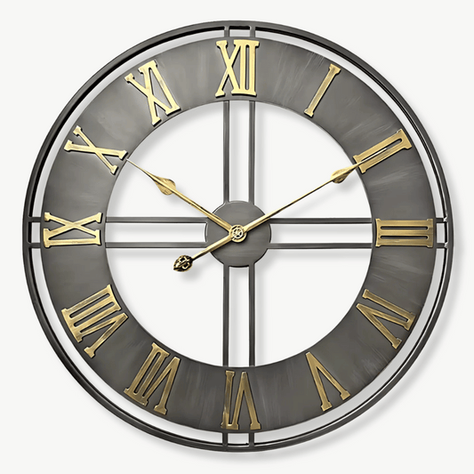 Große Industrielle Wanduhr
