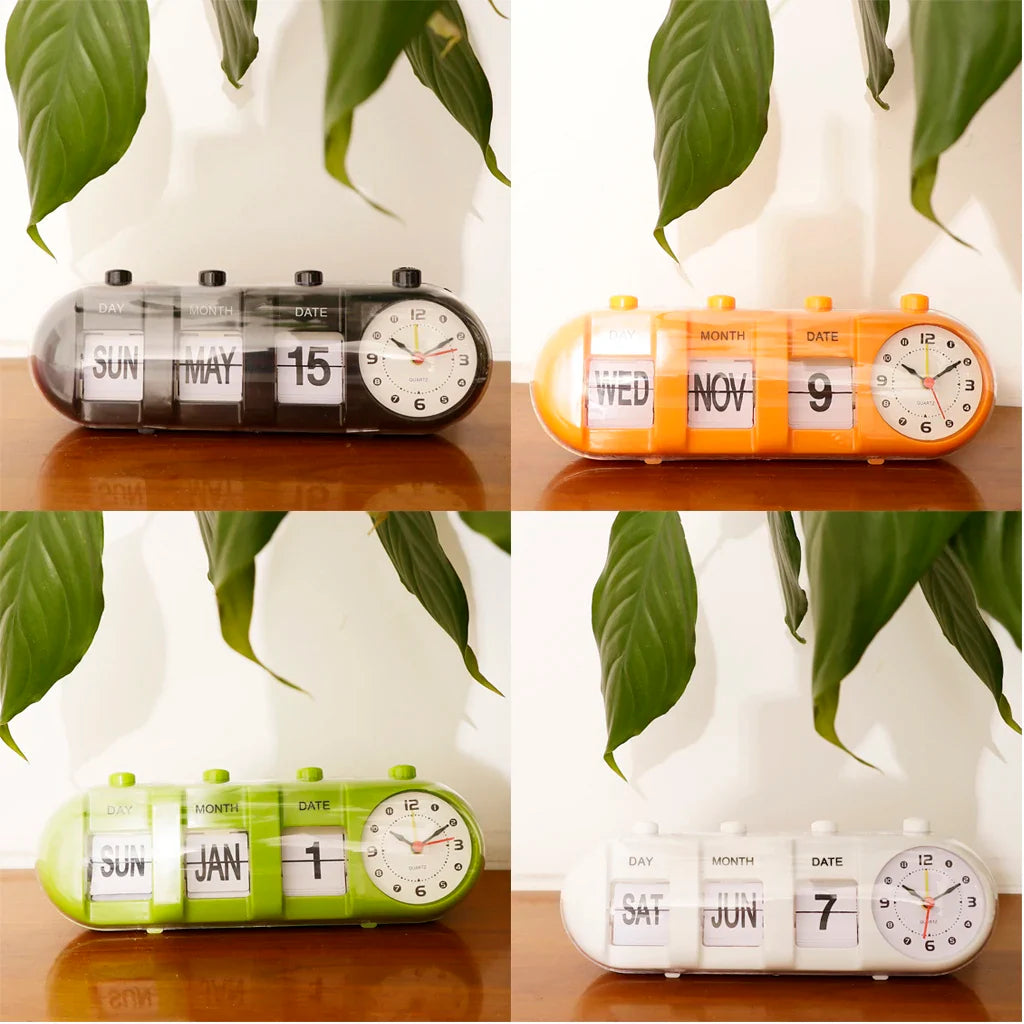 Wecker Kalender Vintage