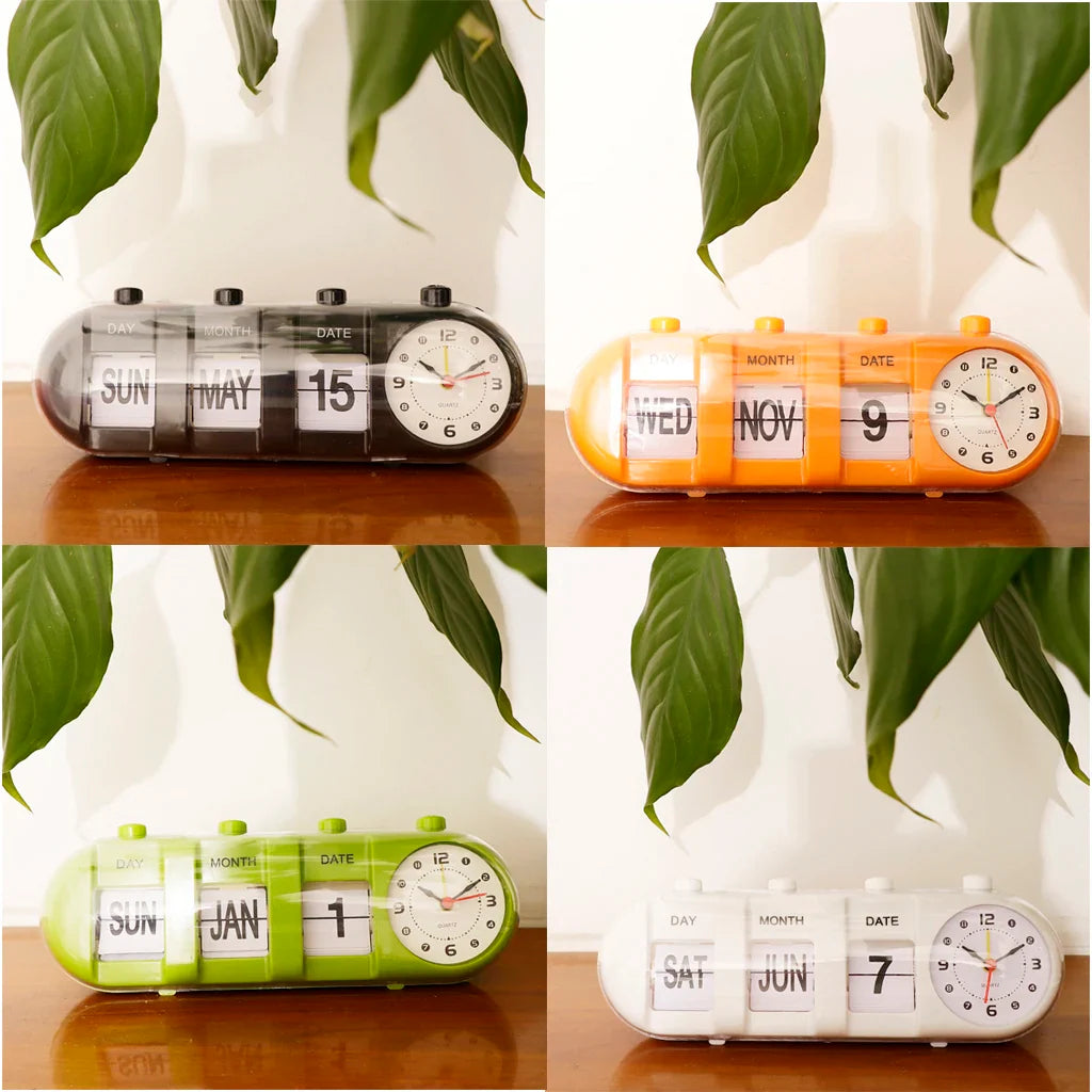 Wecker Kalender Vintage