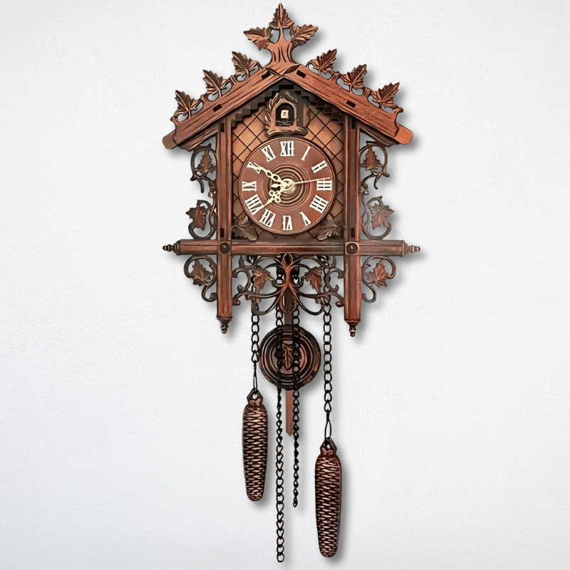 Vintage Kuckucksuhr Holz