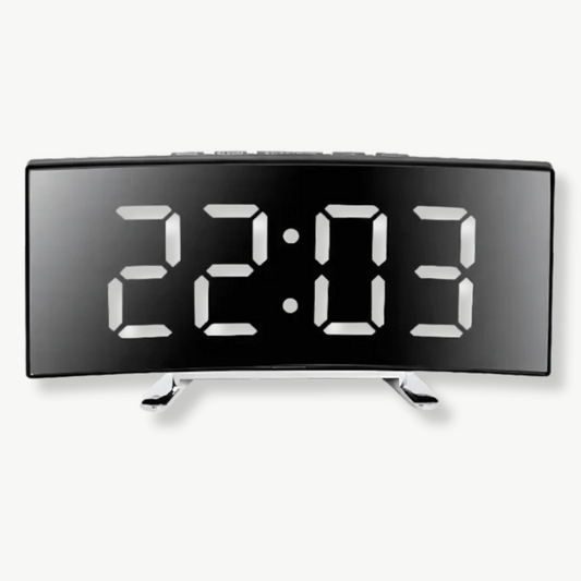Gekrümmte LED-Digitaluhr