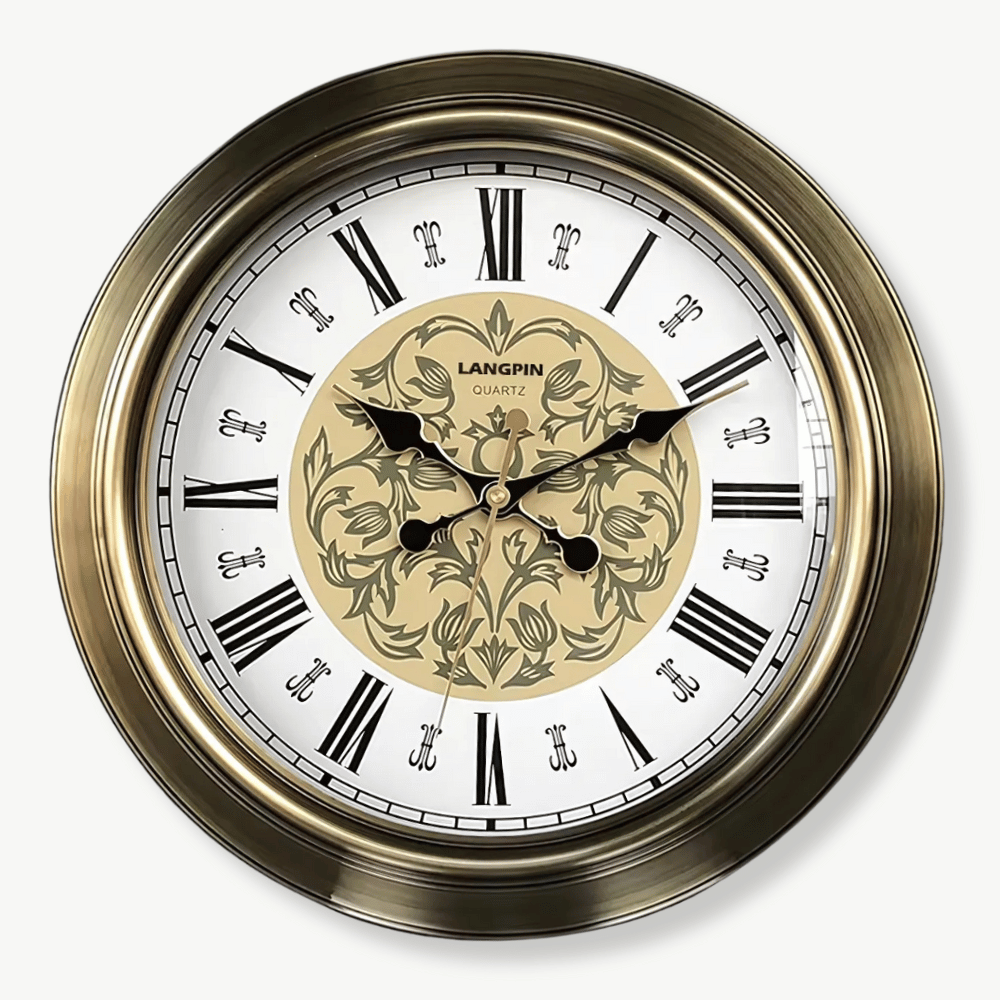 Alte barocke Wanduhr