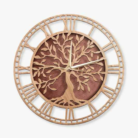 Wanduhr Baum des Lebens