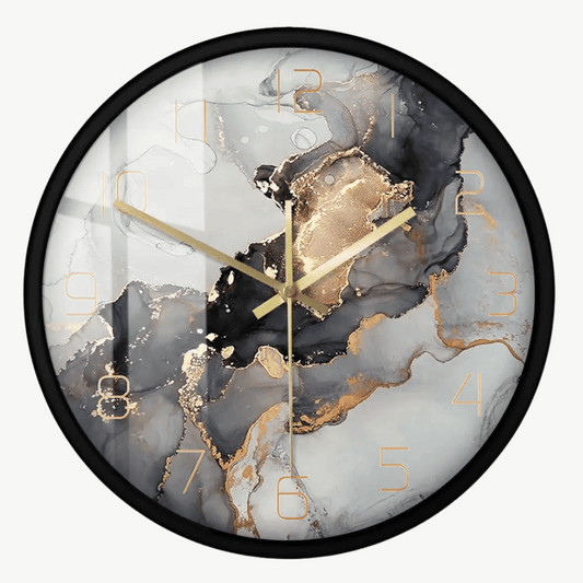 Moderne Kunst Wanduhr