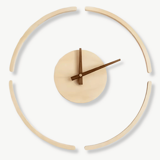Minimalistische Kreis-Wanduhr