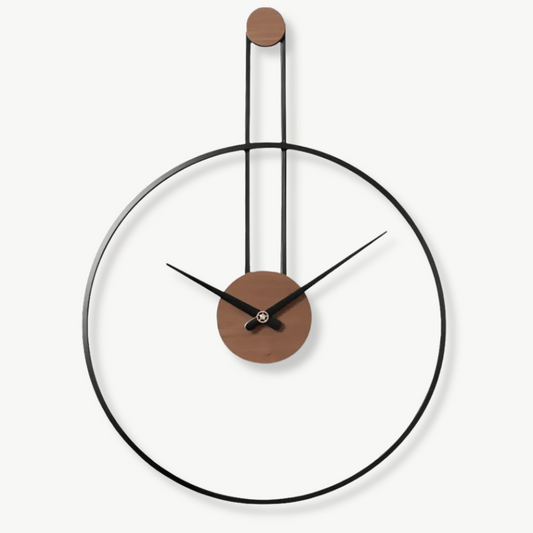 Wanduhr Hängender Kreis