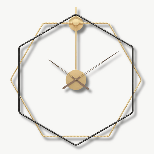 Wanduhr Design Oktagon
