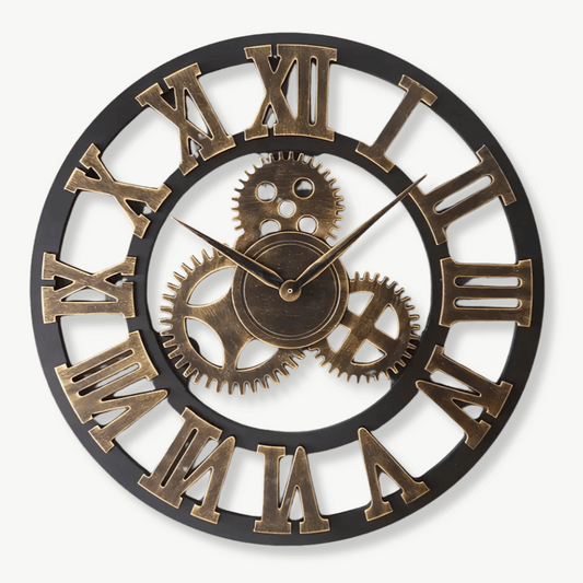 Große Wanduhr