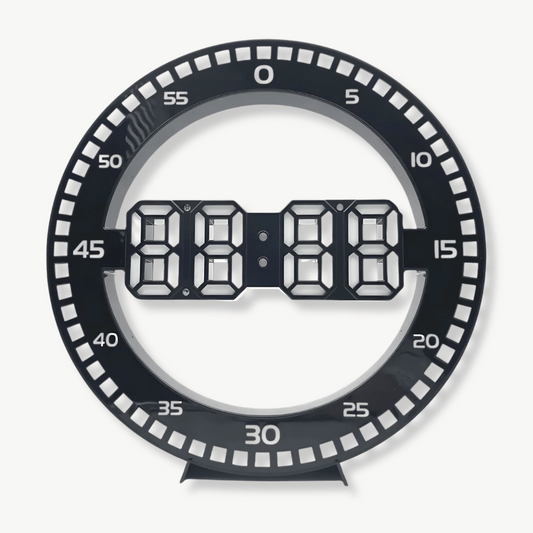 3D LED Wanduhr
