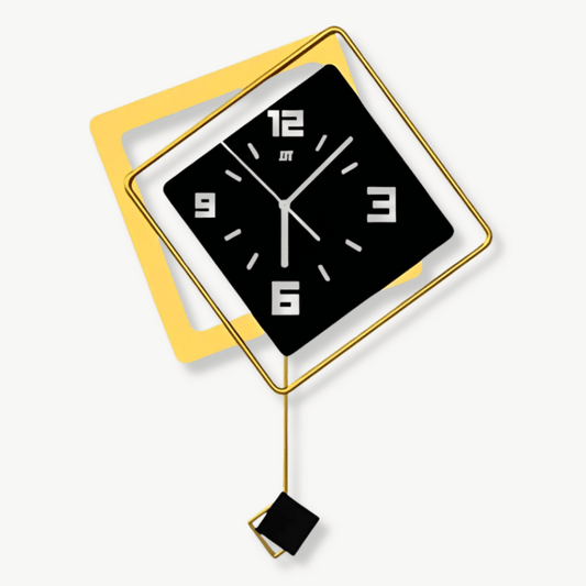 Moderne 3D Wanduhr