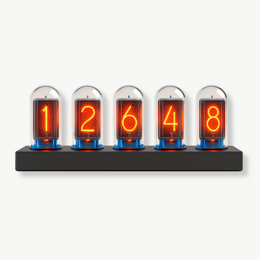 Futuristische LED Nixie Uhr