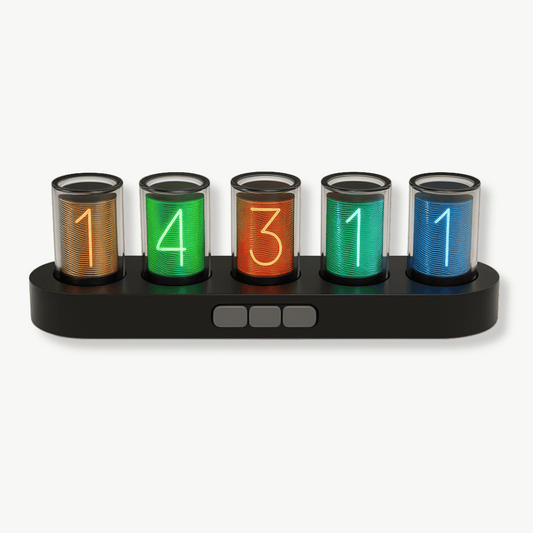 Nixie-Uhr RGB Design