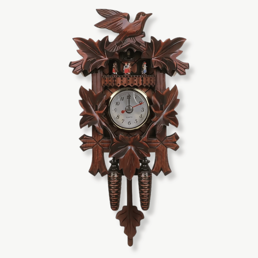 Traditionelle Holz Kuckucksuhr