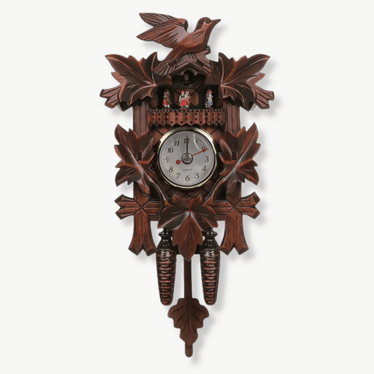 Traditionelle Holz Kuckucksuhr