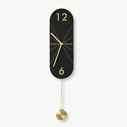 Wandpendeluhr Design mit Pendel