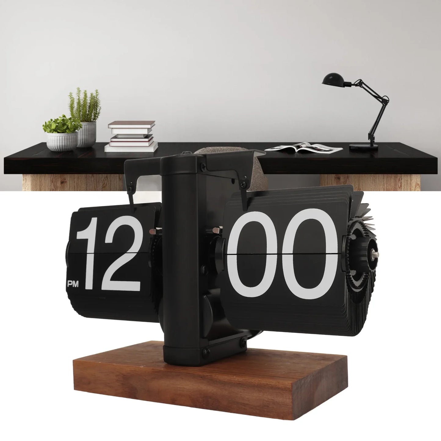 Vintage Flip-Automatikuhr
