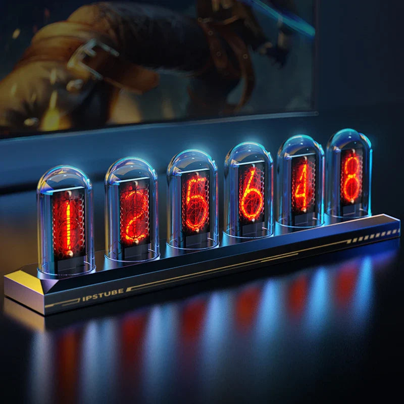 Anpassbare RGB-Nixie-Uhr