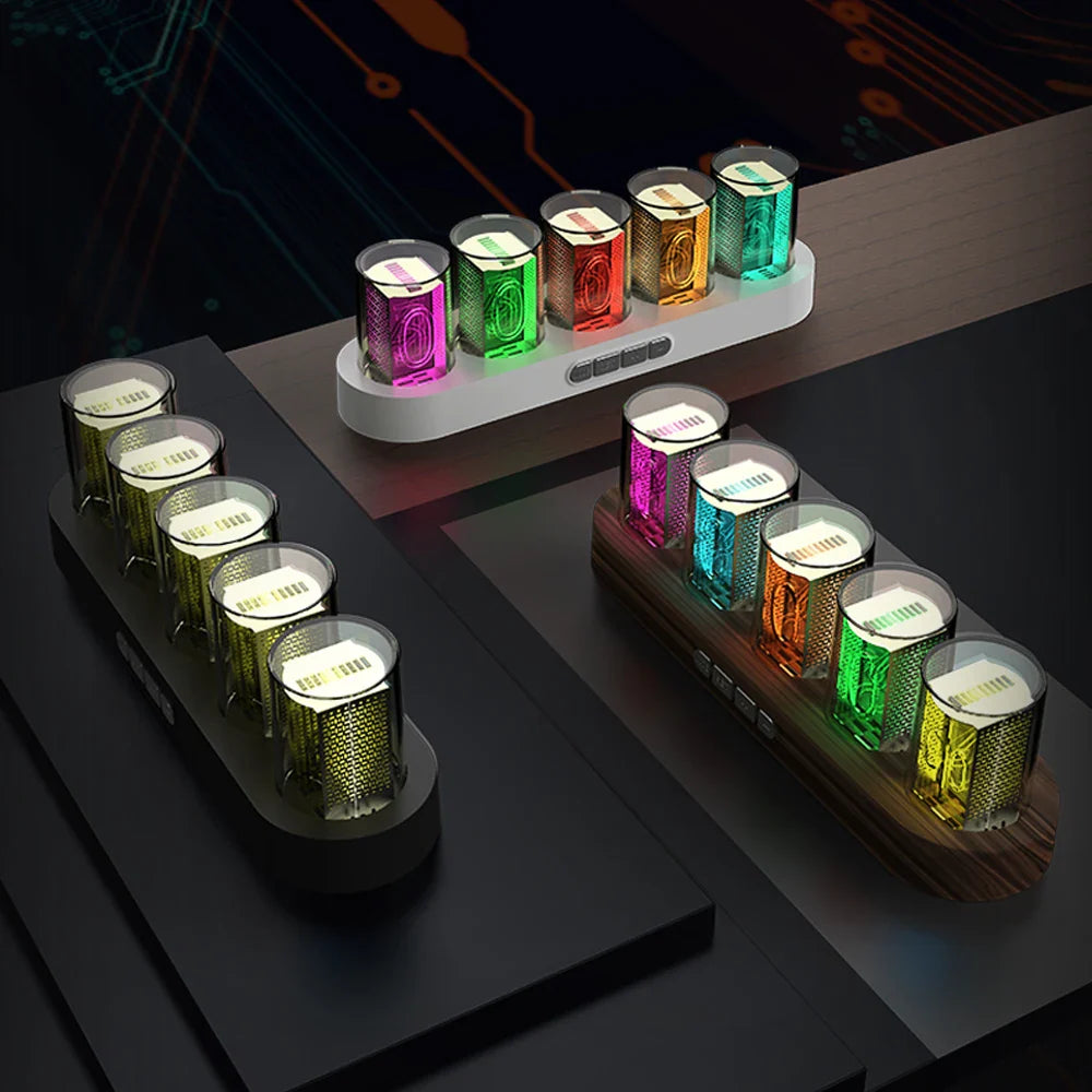 Nixie-Uhr RGB Design