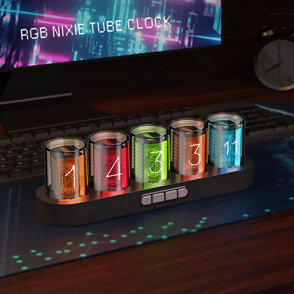 Nixie-Uhr RGB Design