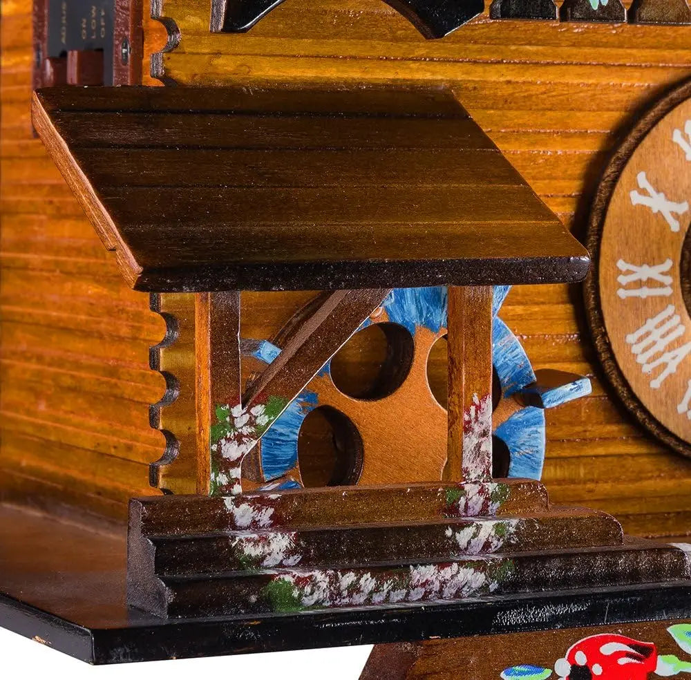 Kuckucksuhr Chalet aus Holz