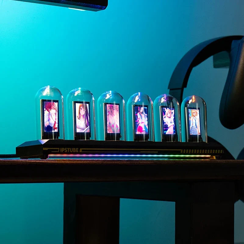 Anpassbare RGB-Nixie-Uhr