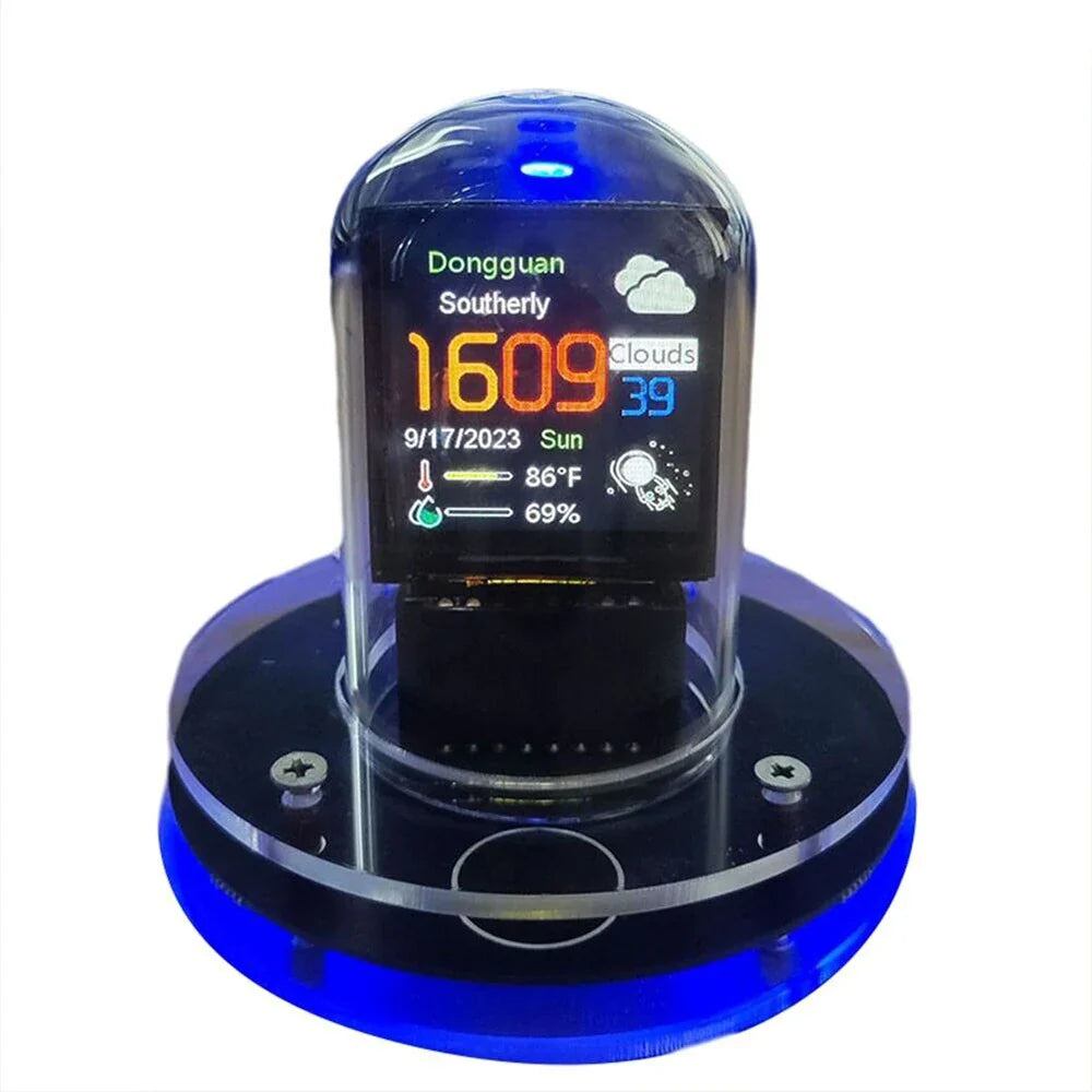 Nixie-Uhr Mini-Wetterstation