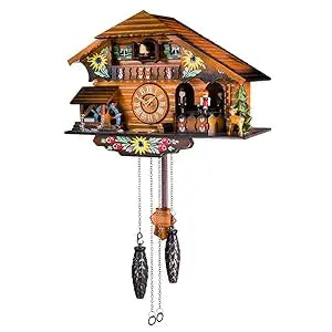 Kuckucksuhr Chalet aus Holz