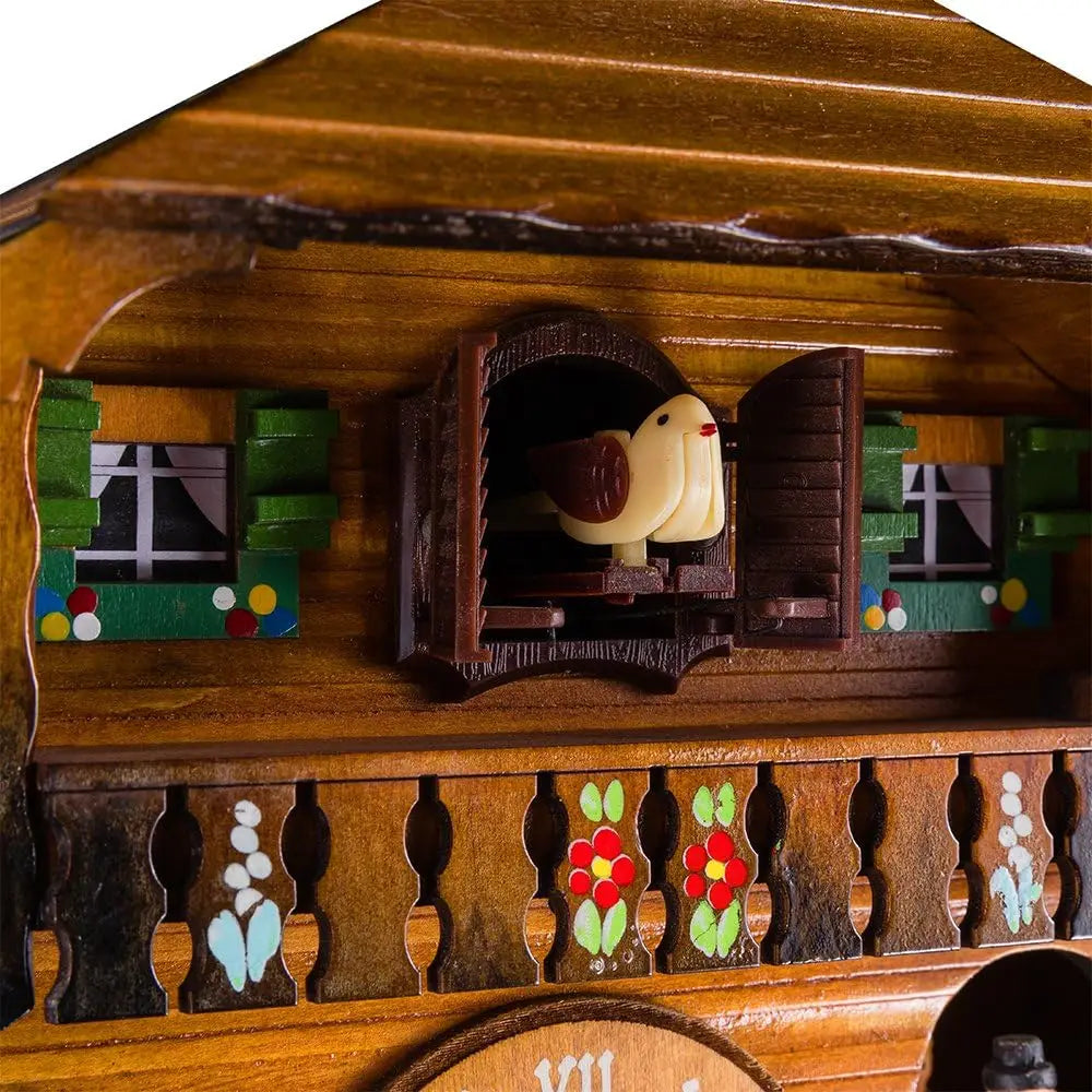 Kuckucksuhr Chalet aus Holz