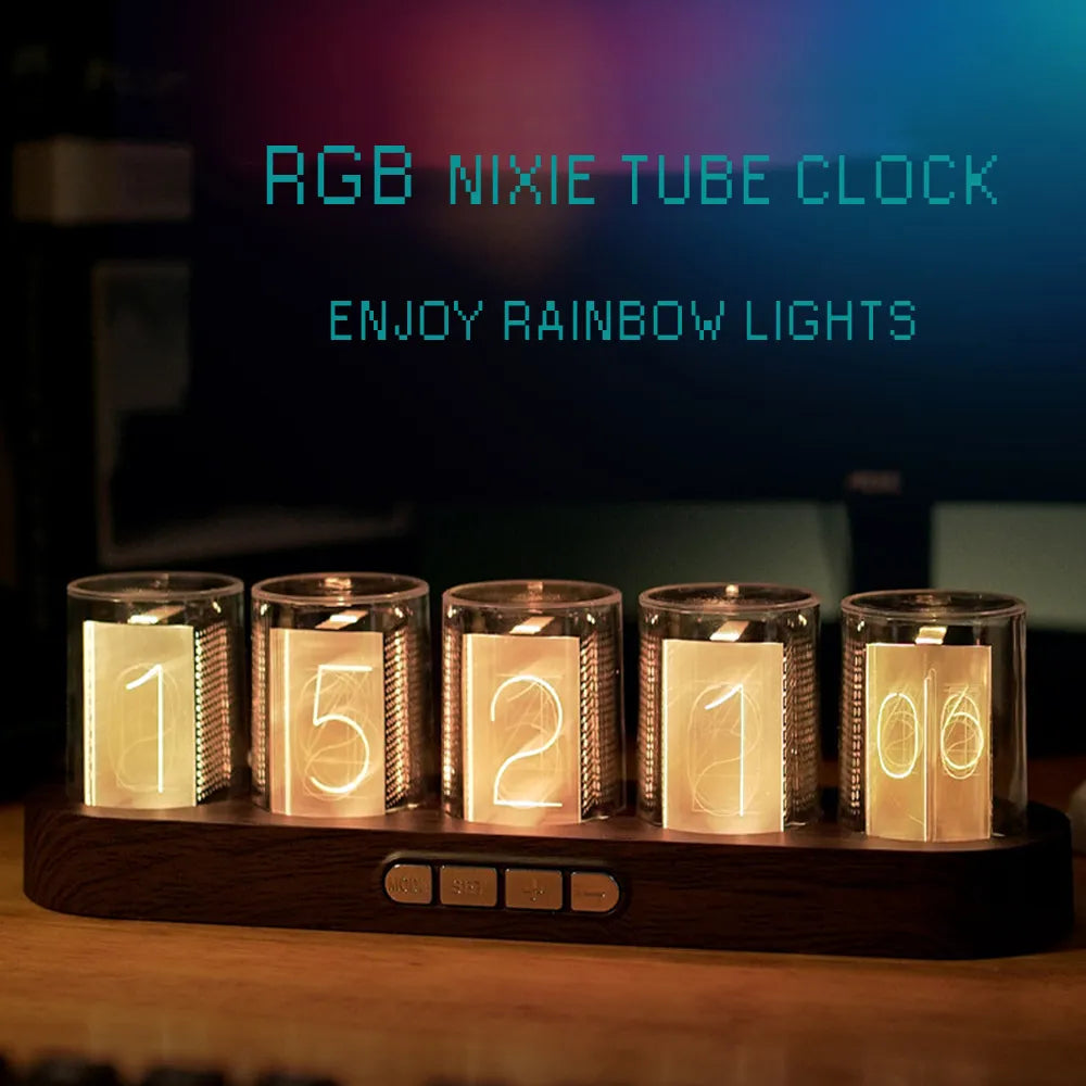 Nixie-Uhr RGB Design