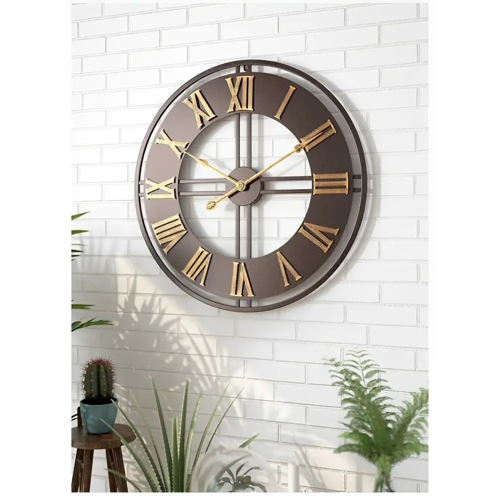 Große Industrielle Wanduhr