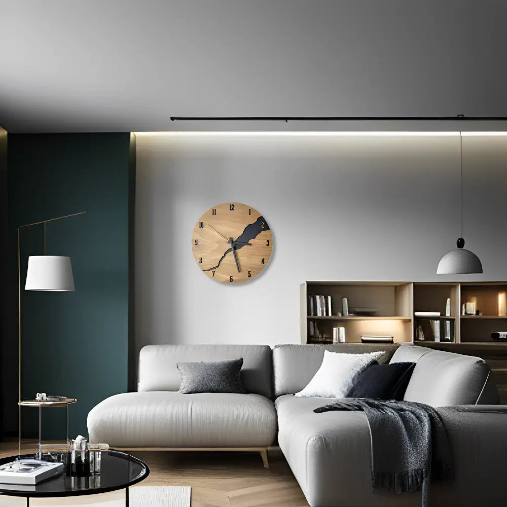Holzuhr Design