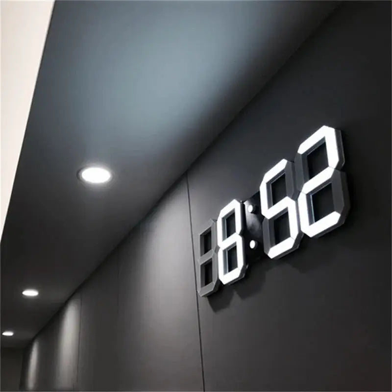 Digitale LED-Wanduhr