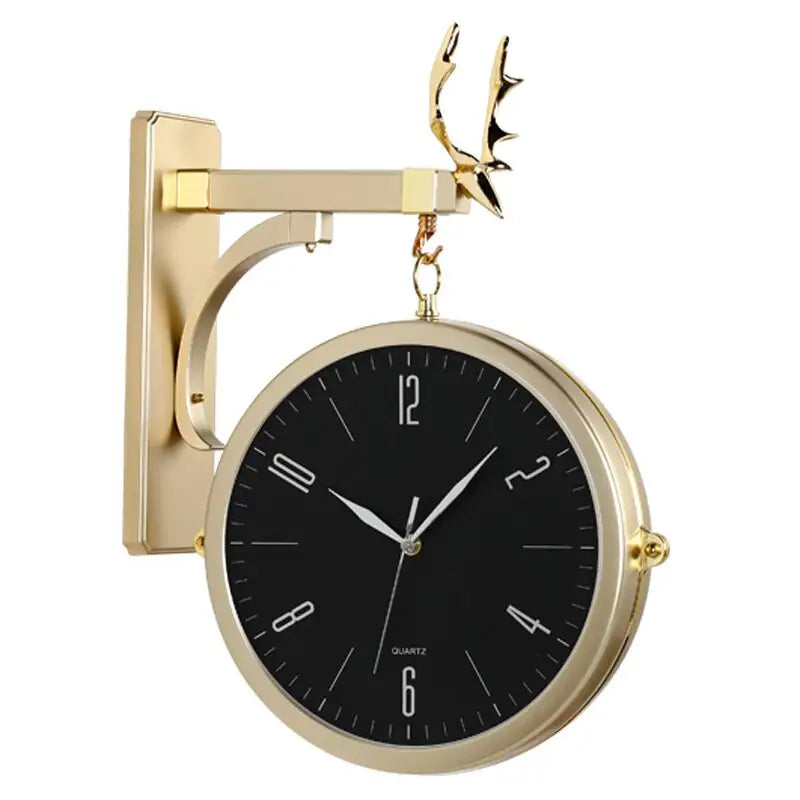 Moderne Doppelseitige Uhr