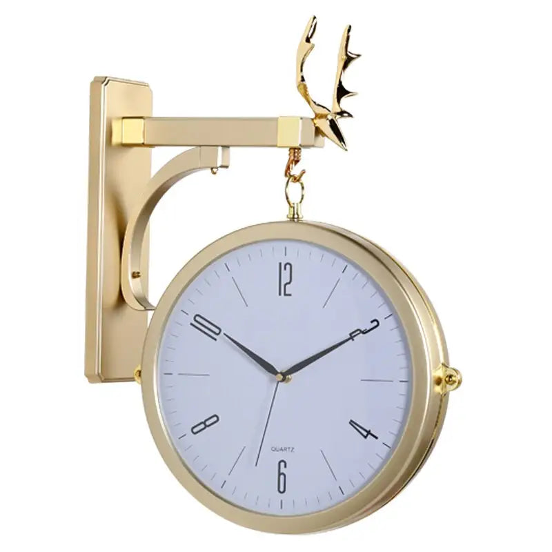 Moderne Doppelseitige Uhr