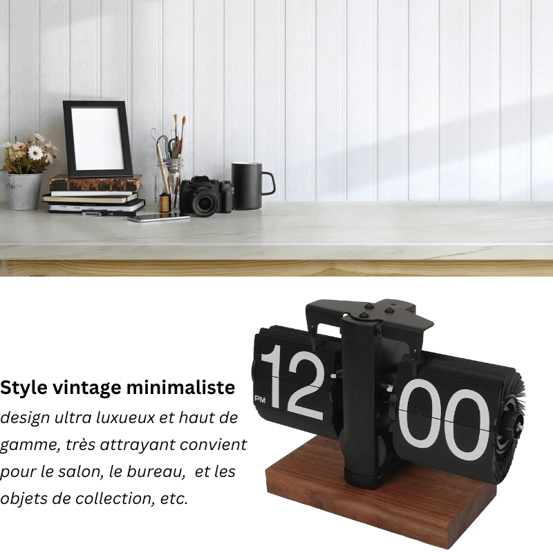 Vintage Flip-Automatikuhr