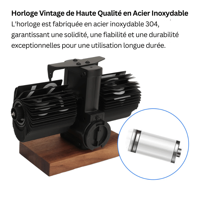 Vintage Flip-Automatikuhr