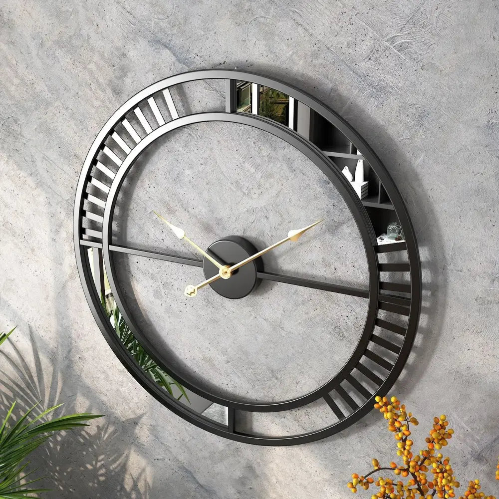 Industrielle Loft Wanduhr