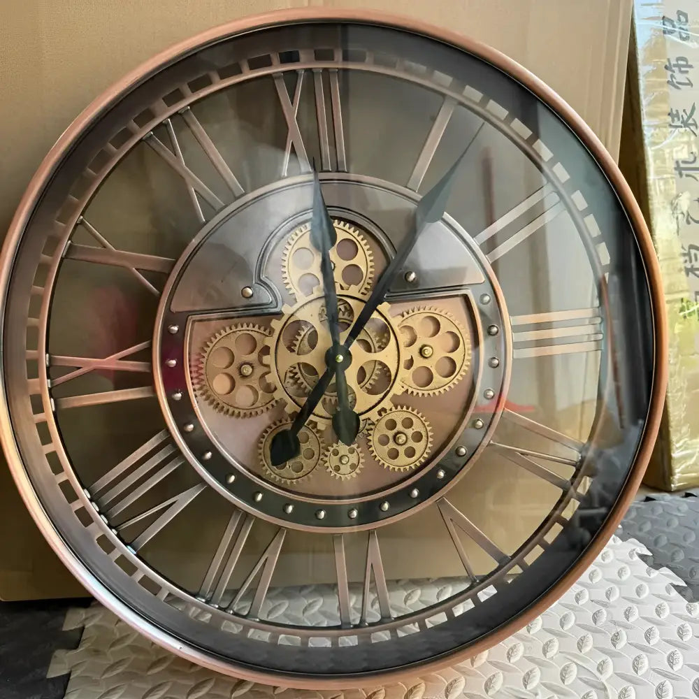 Industrielle Mechanische Wanduhr
