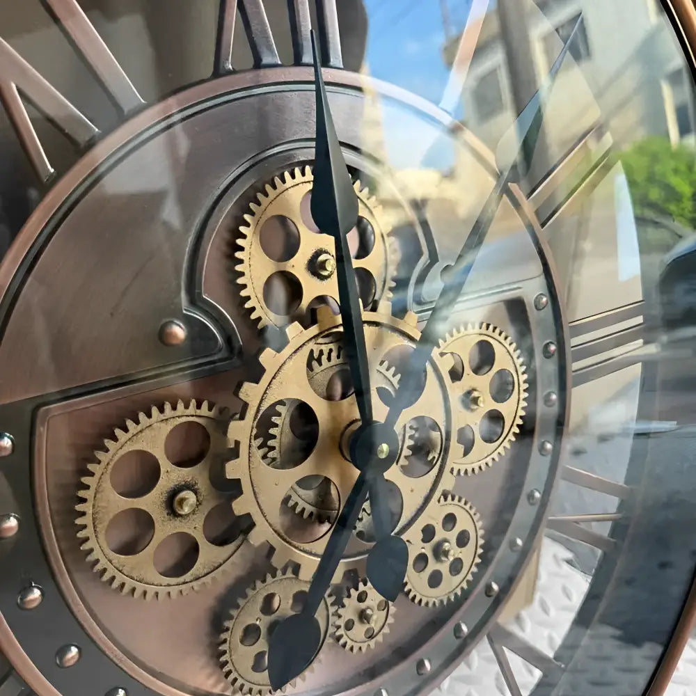 Industrielle Mechanische Wanduhr