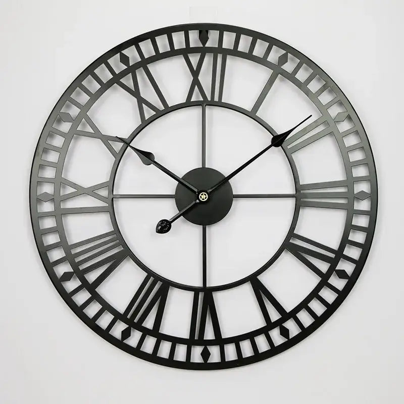 Industrielle Retro-Wanduhr