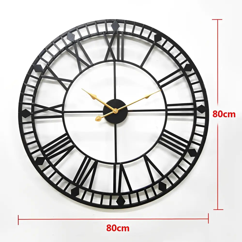 Große Wanduhr 80 cm