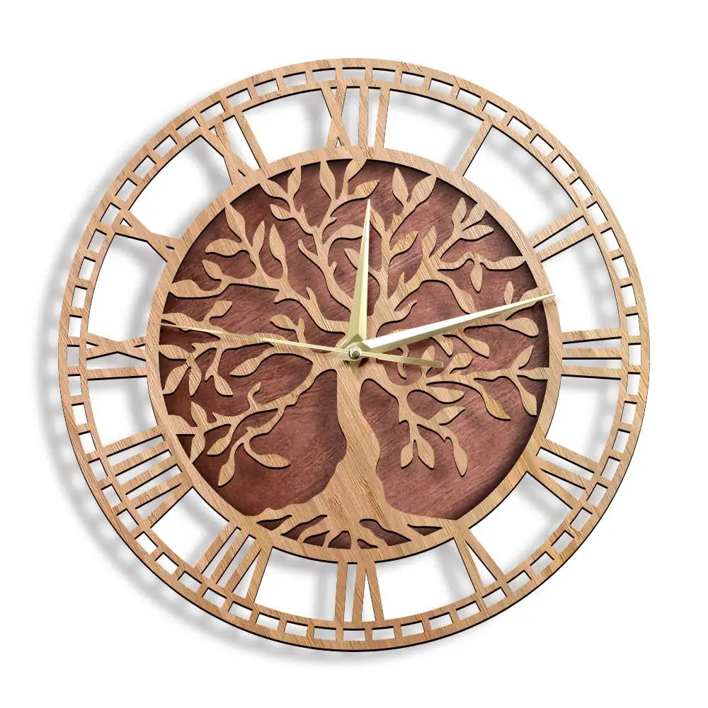 Wanduhr Baum des Lebens