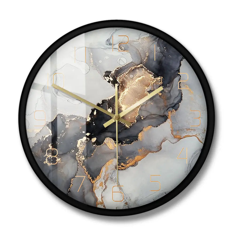 Moderne Kunst Wanduhr