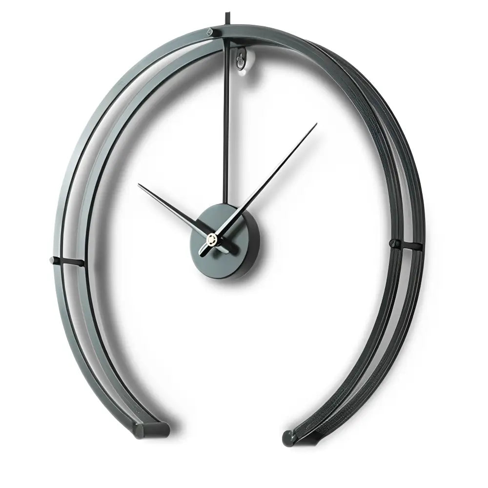 Wanduhr offener Kreis