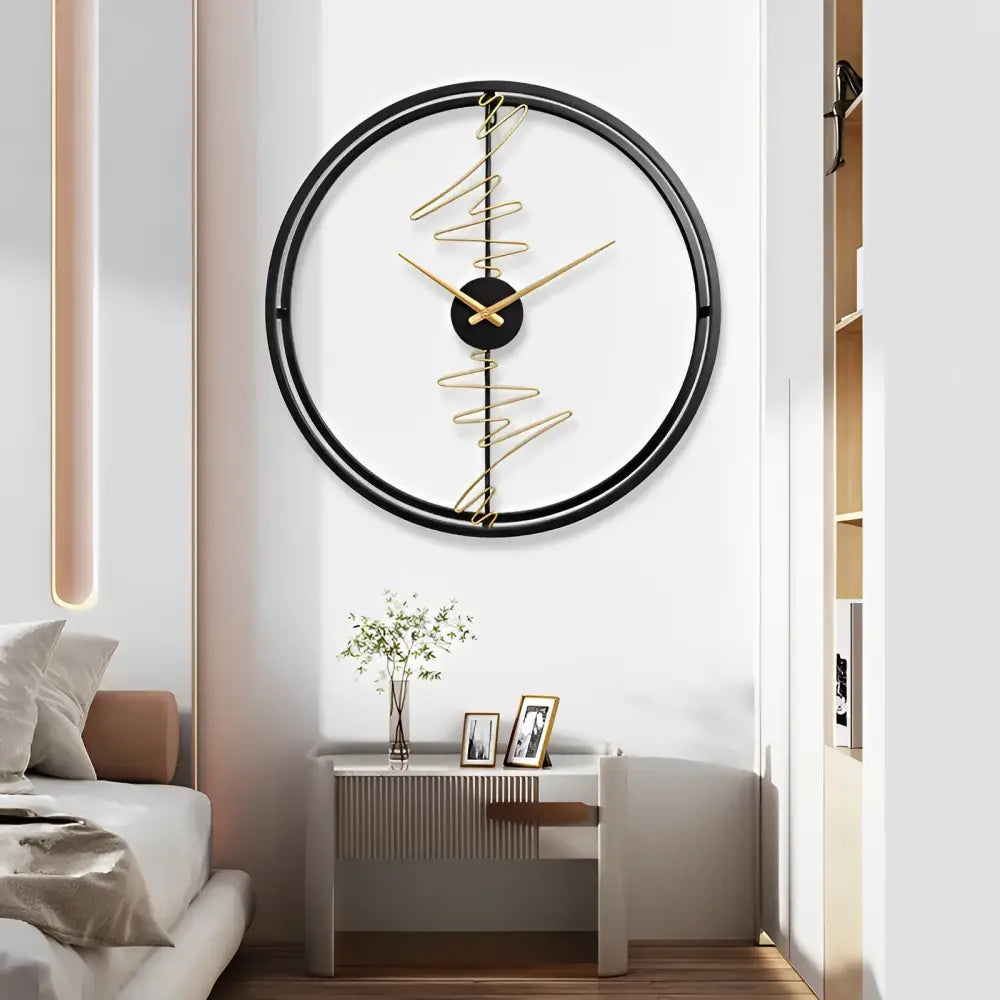 Uhr Design Kreis Abstrakte Details