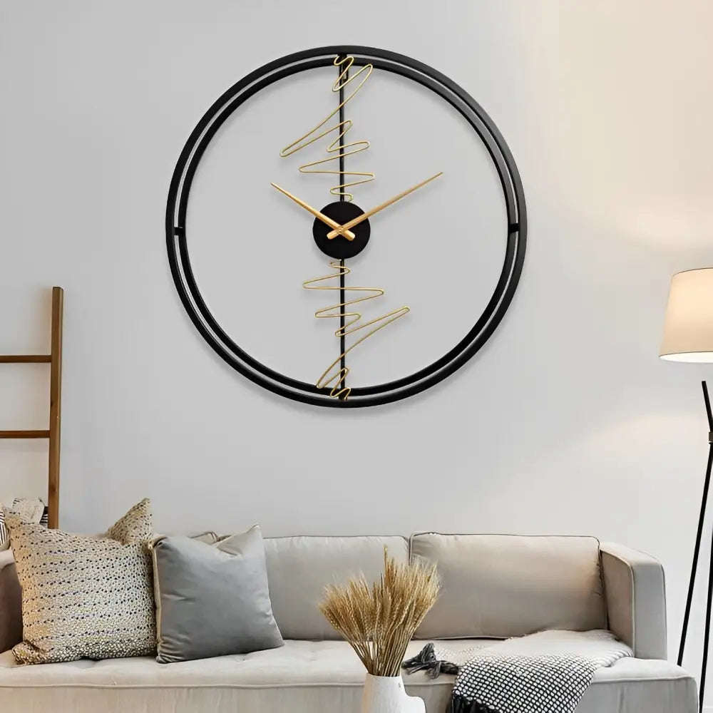 Uhr Design Kreis Abstrakte Details