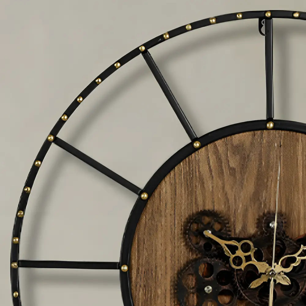 Wanduhren Design mit Zahnrädern