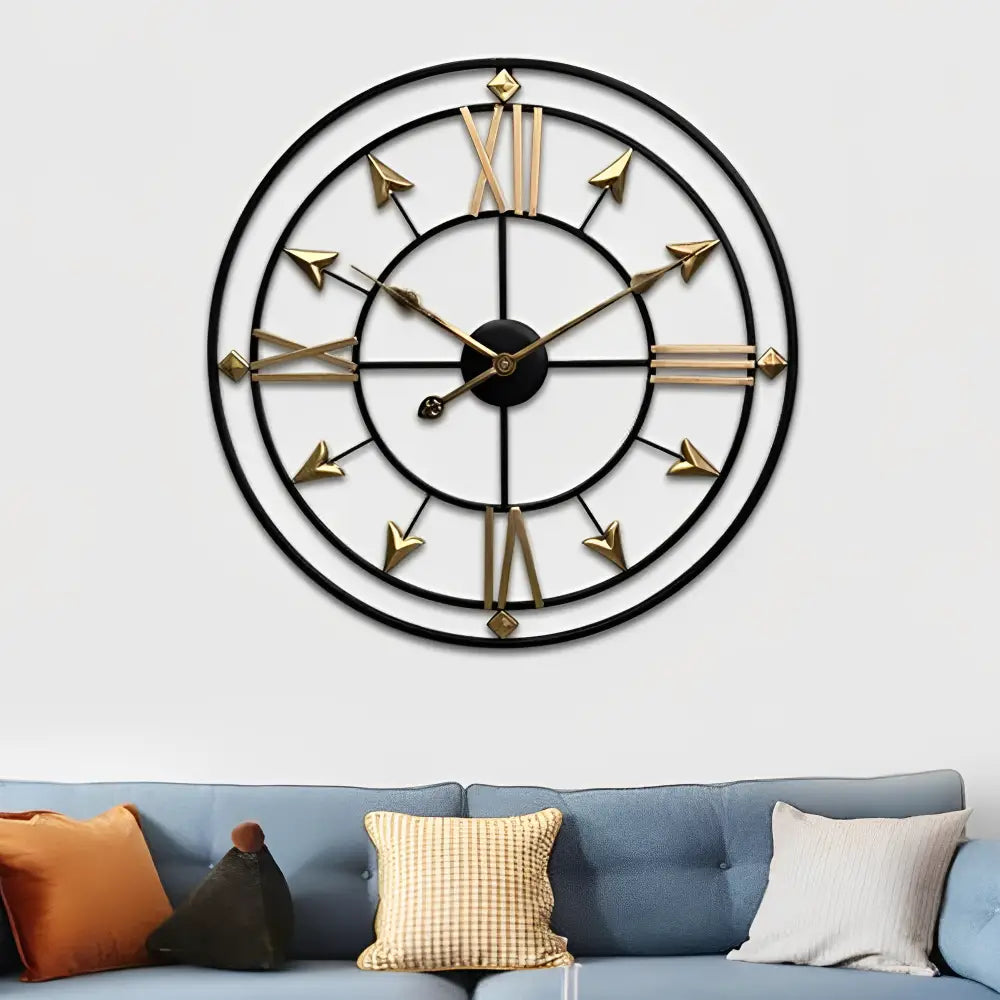 Wanduhr Design aus Metall