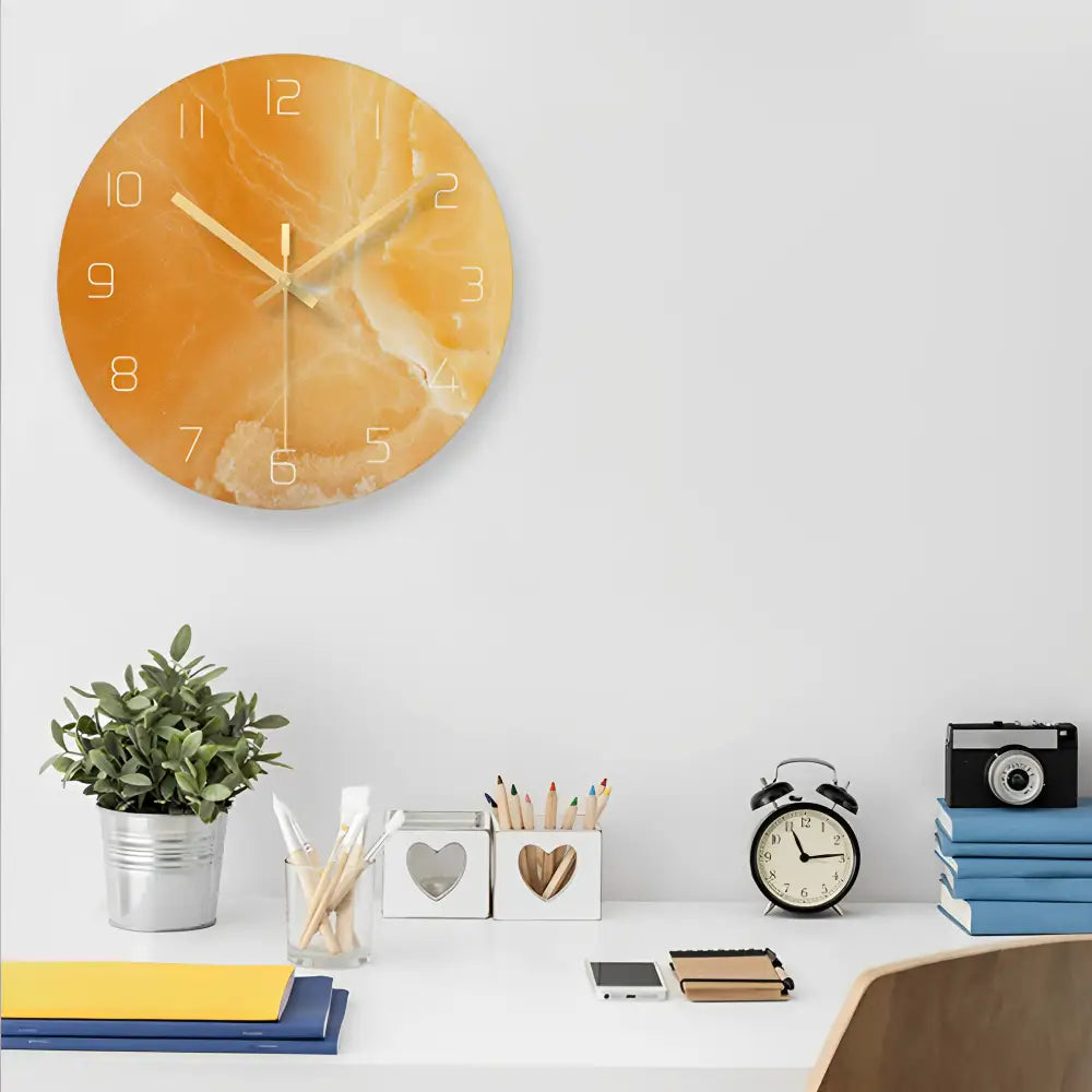 Wanduhr Design aus Glas